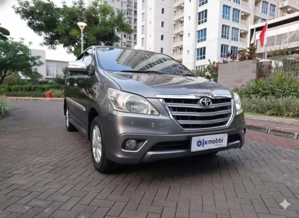 DP 5% Toyota Kijang Innova 2.0 G Bensin Silver CKYGB