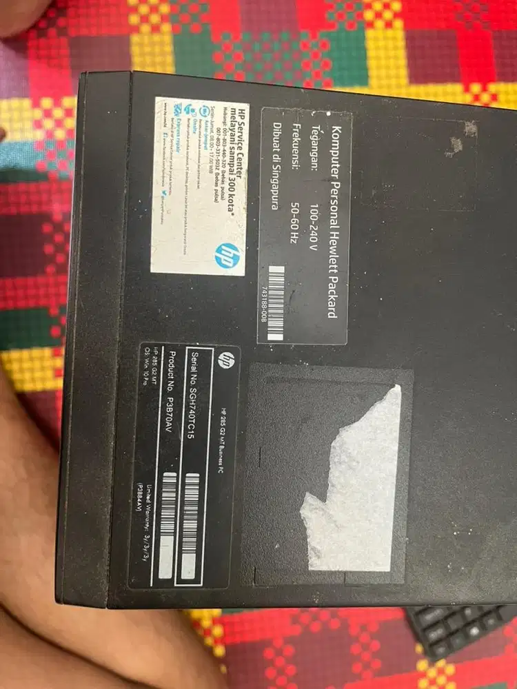 Komputer HP Fullset Murah Nego – Normal Siap Pakai