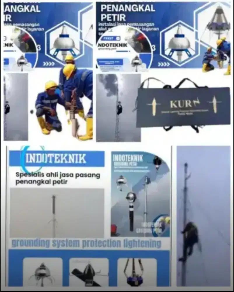 Spesialis jasa pasang penangkal petir Cempaka Putih Gambir