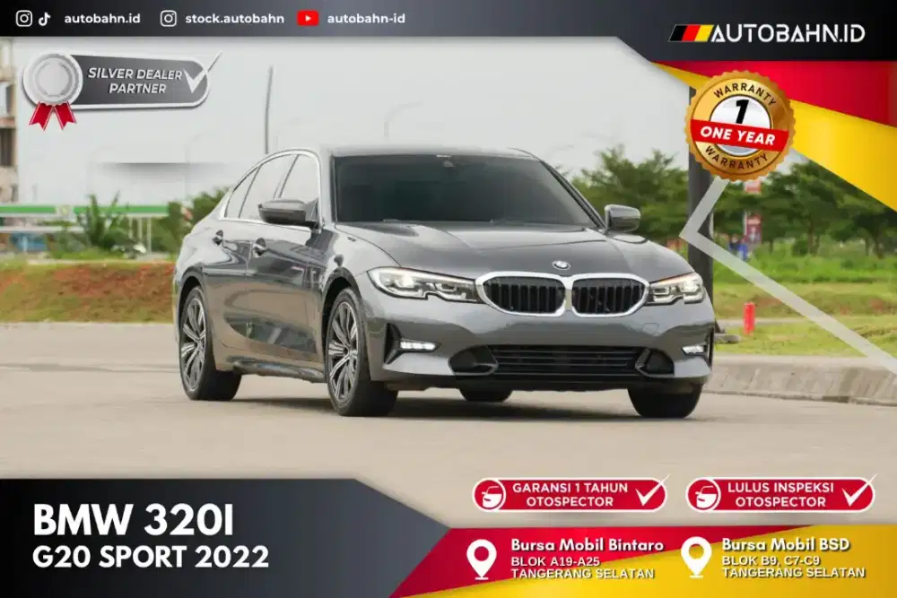 PAJAK PANJANG! BMW 320i Sport 2022 New Model (G20)