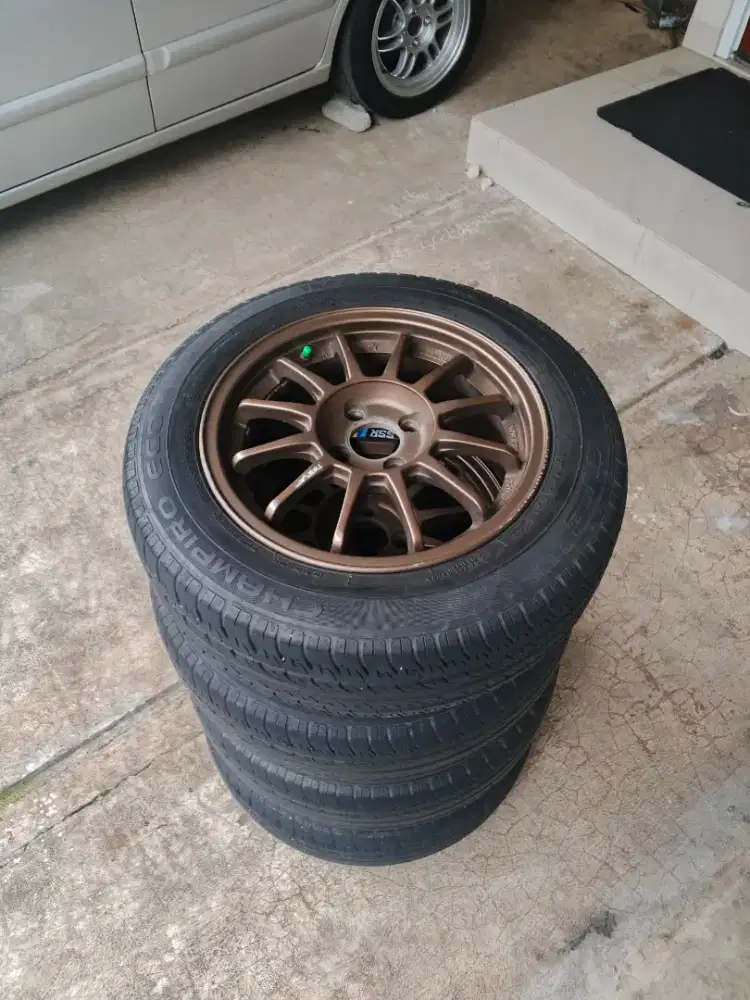 Velg ring 15 SSR Type F pcd 4x100 include ban r15