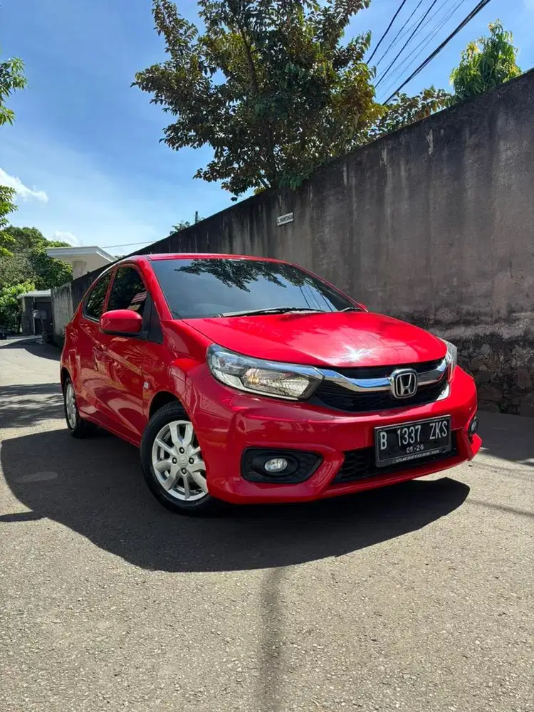 [CASH] Honda Brio E At Cvt 2021 Murah Tt Pribadi Rs Matic