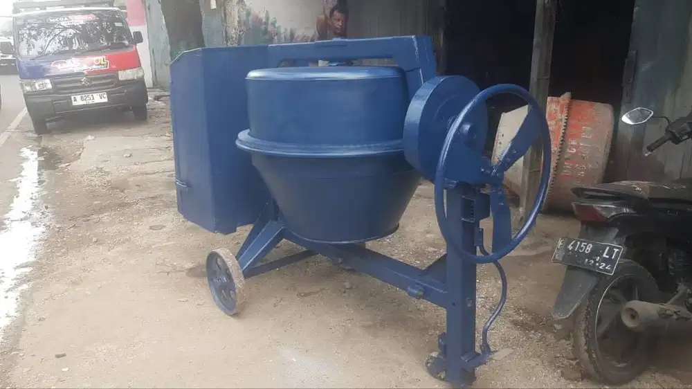 Jual Mesin Molen Beton Merk Tiger Gentong Kokoh Siap Pakai