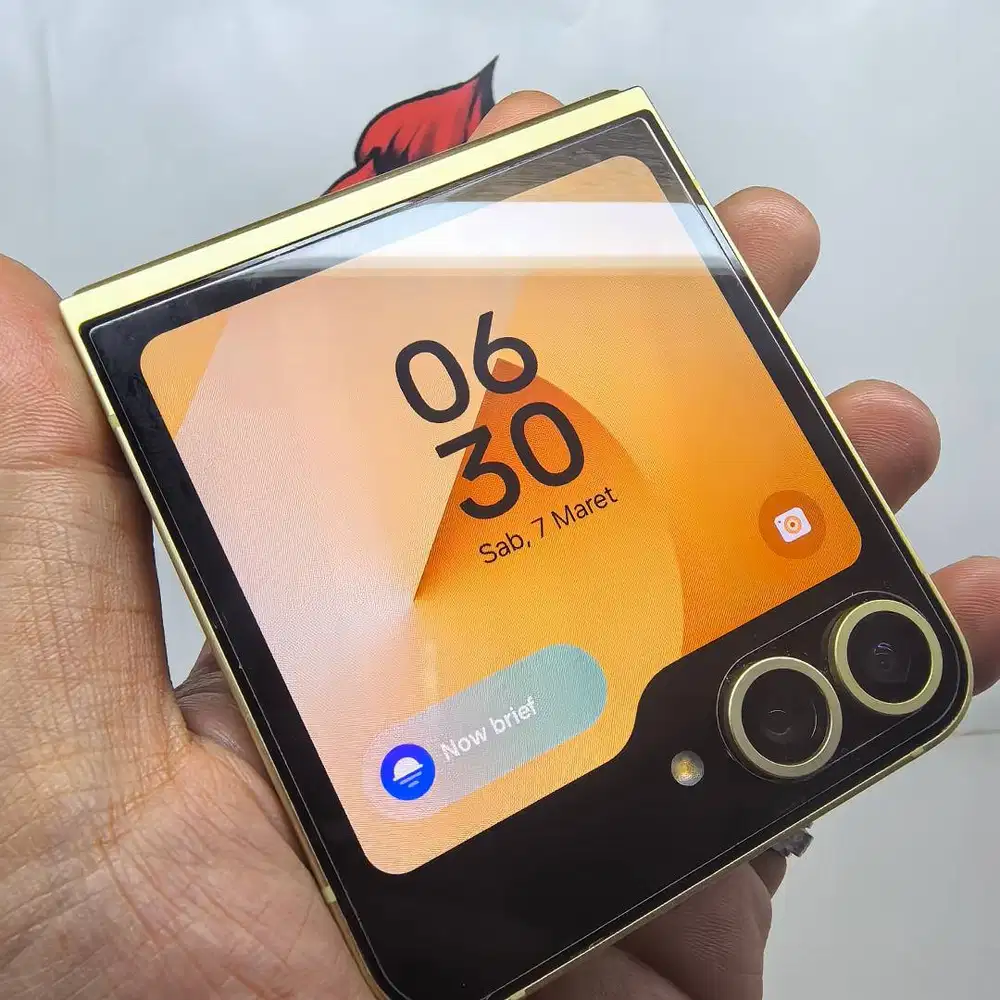 Samsung Z Flip 6 Yellow Mulus 97% 256/512 SEIN Fullset