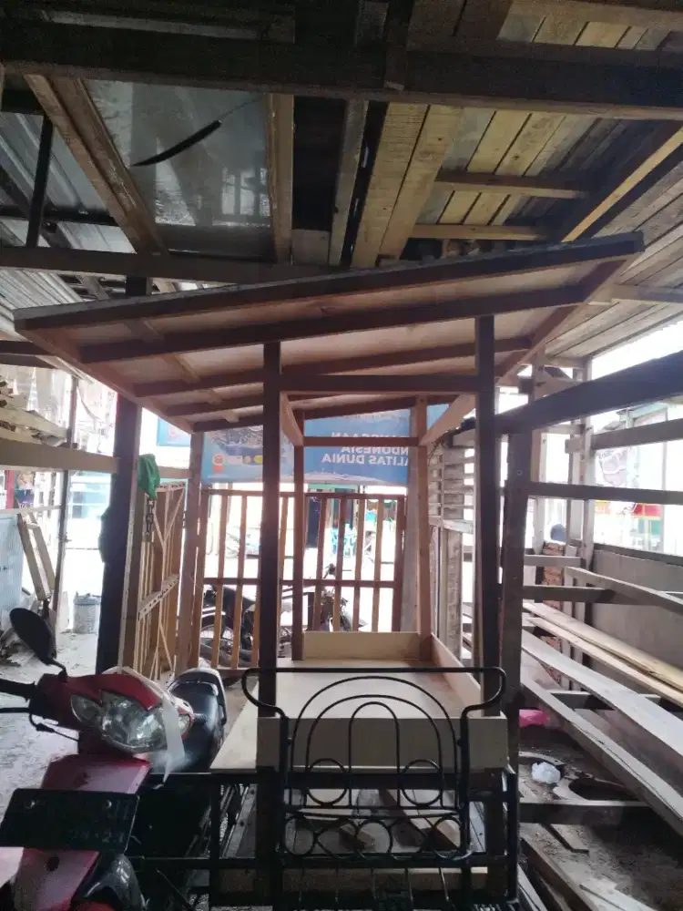 Becak shogun untuk jualan