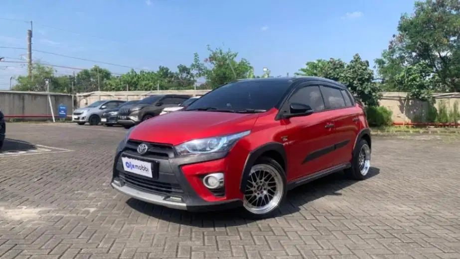 DP MURAH - Toyota Yaris 1.5 TRD Sportivo Heykers Bensin AT 2017 Merah