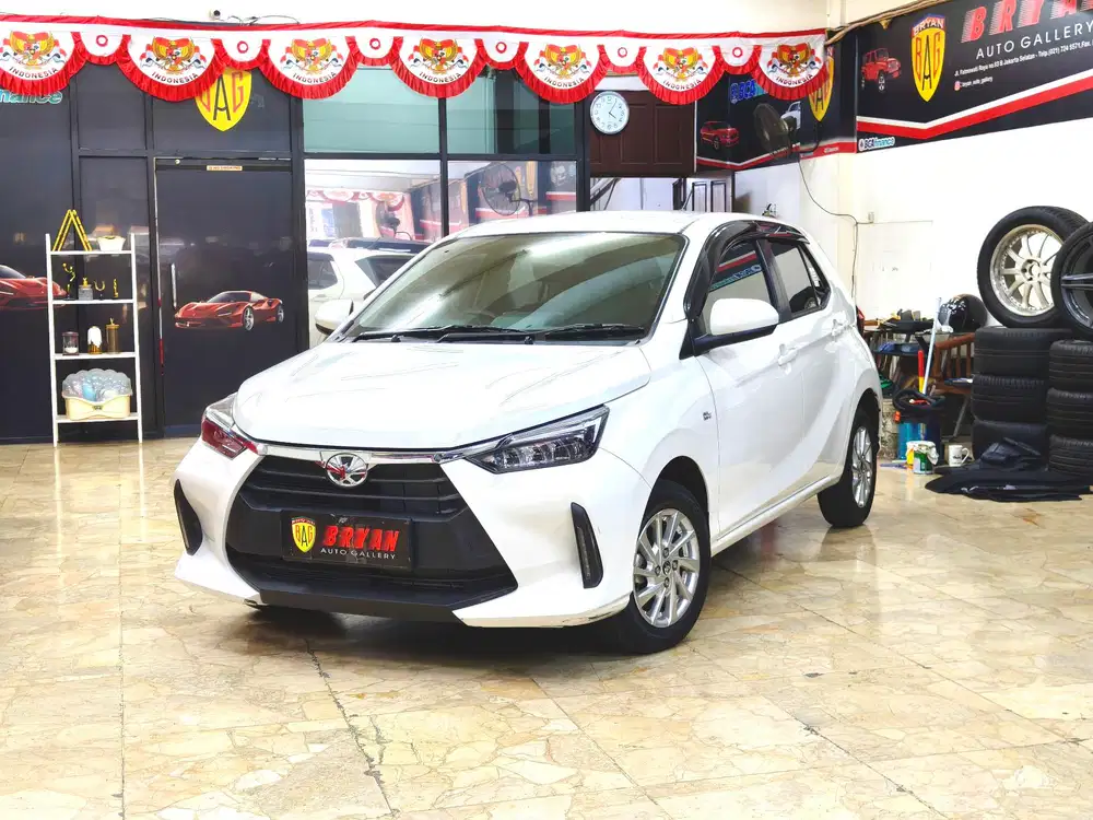 KM6RB TOYOTA AGYA G GR AT 2024 PUTIH