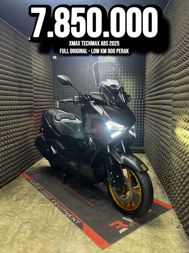 XMAX TECHMAX ABS 2025 LOW KM 9XX PERAK PAJAK ON RAWATAN SUPERB UNIT