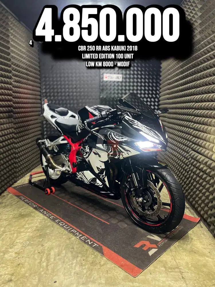 CBR 250 RR OR CBR 250RR ABS 2018 KABUKI LIMITED RAWATAN SUPERB UNIT