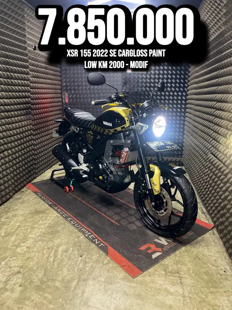 XSR 155 2022 CARGLOSS EDITION LOW KM 2XXX PAJAK PANJANG RAWATAN BRO