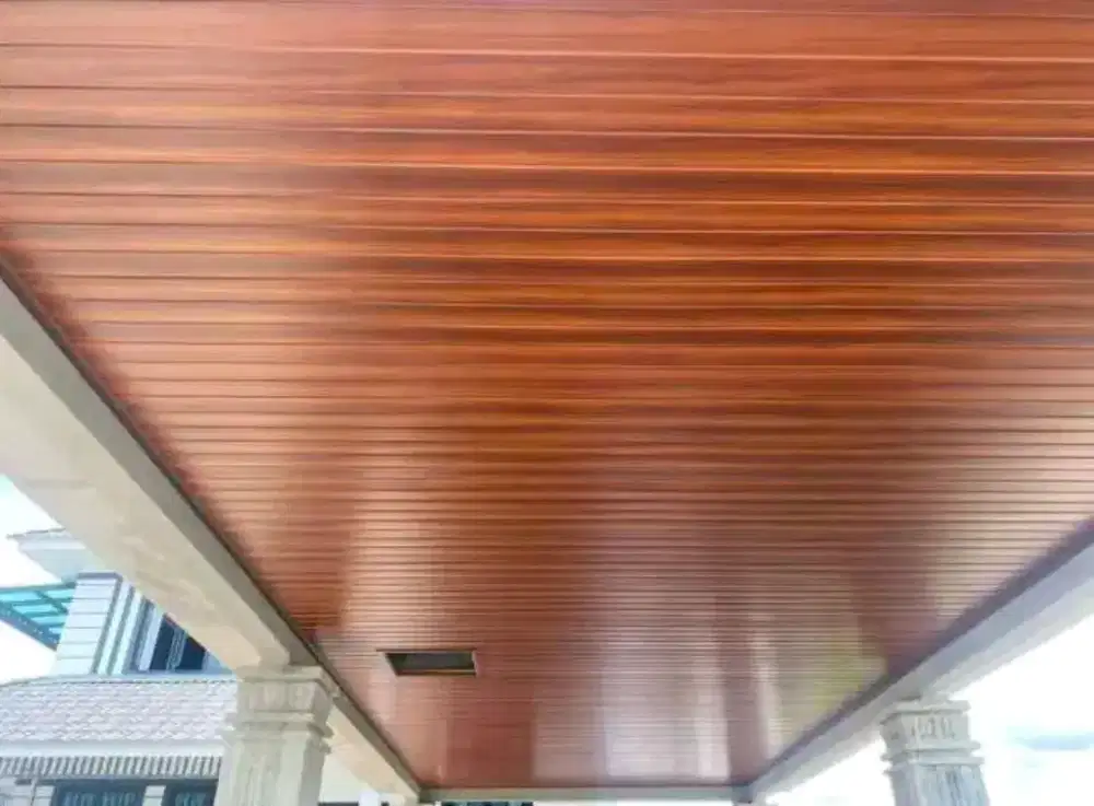 Plafon PVC dopp terpasang