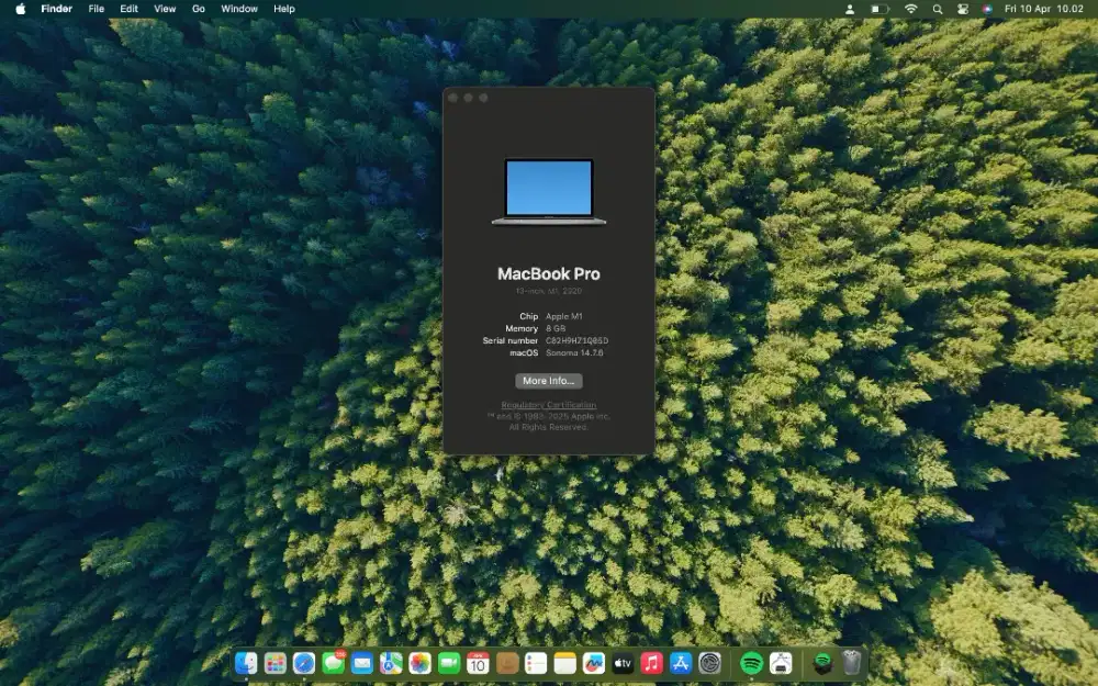 Macbook Pro M1 13 2020 8/256