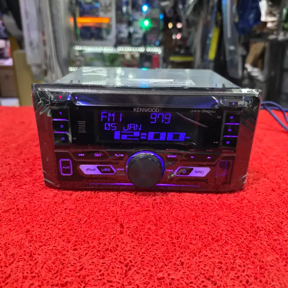 Head Unit KENWOOD DPX-3000U USB CD Aux Radio FM AM ex Daihatsu Xenia