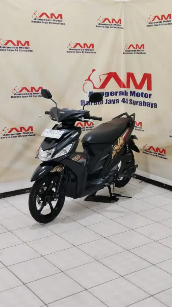 Km 1 Ribu Yamaha Mio M3 125 Tahun 2025 warna Hitam