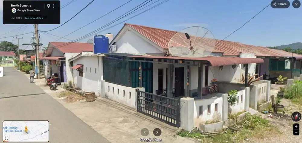 JUAL RUMAH DI RANTAUPRAPAT - STRATEGIS DITENGAH KOTA