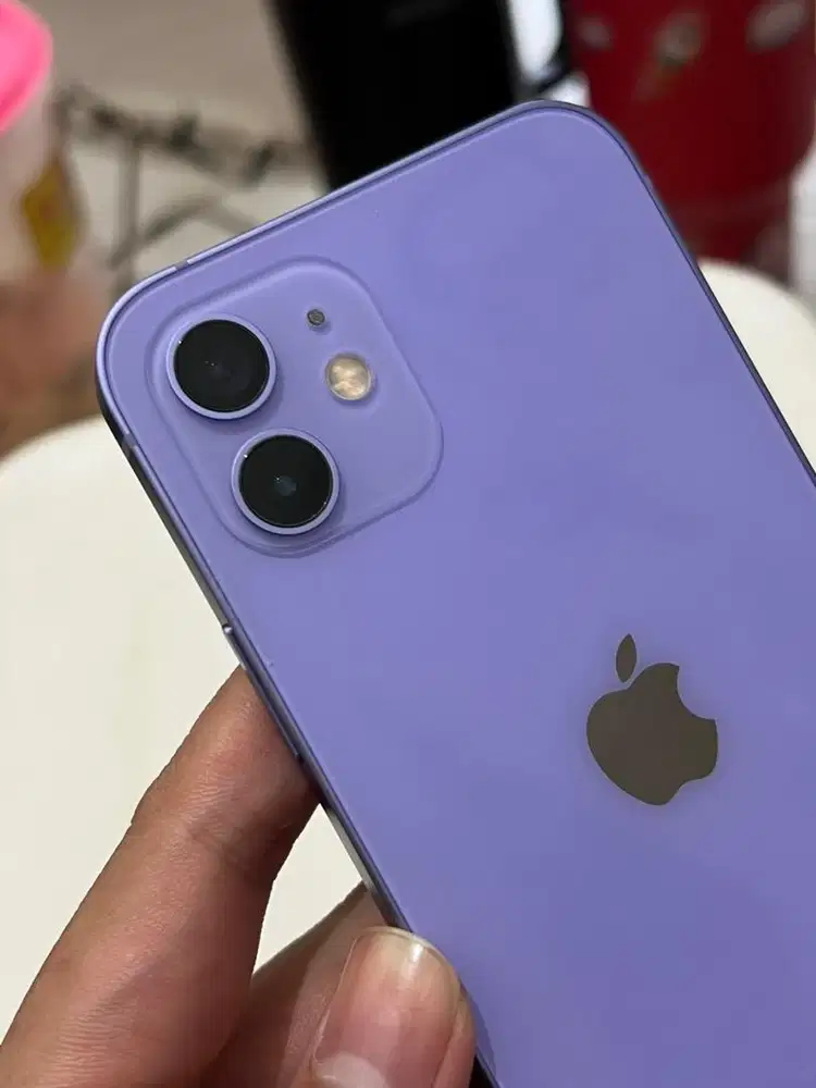 EX INTER IPHONE 12 128 GB PURPLE (2ND BERGARANSI)