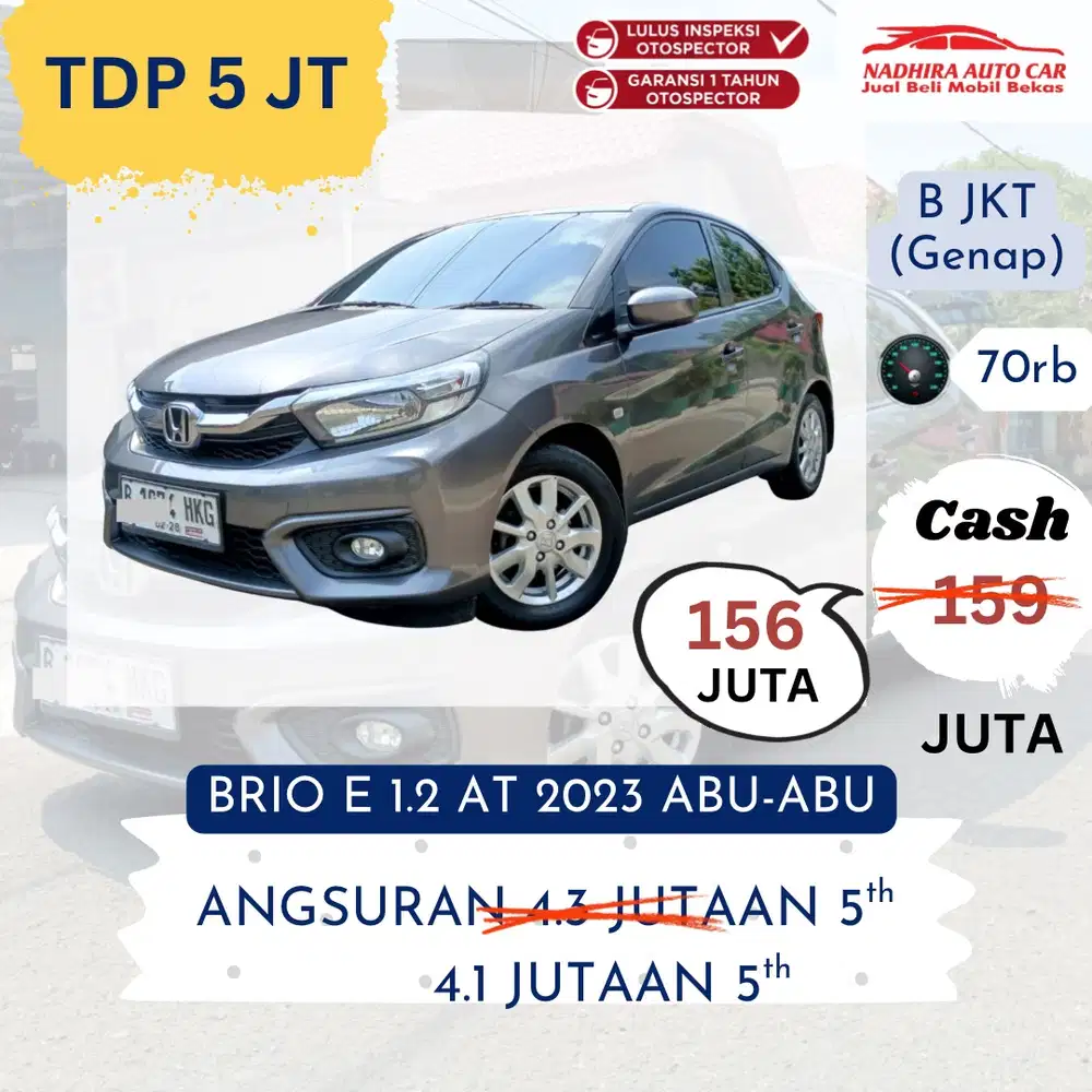 DP 5 Juta Brio E 1.2 AT 2023