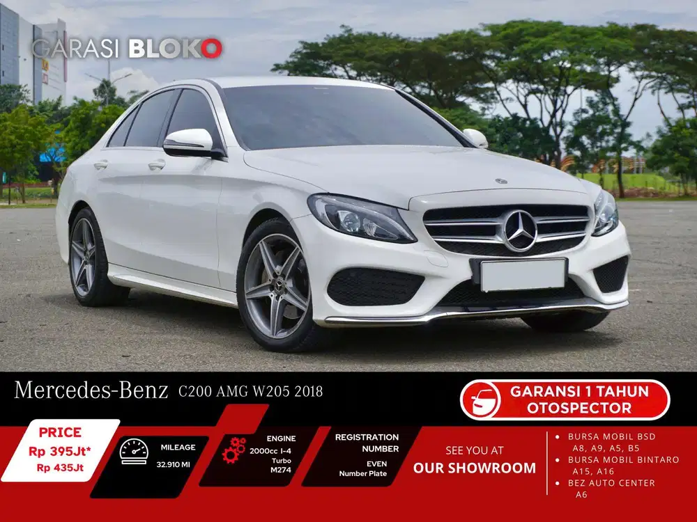 Mercedes Benz C200 W205 AMG 2018