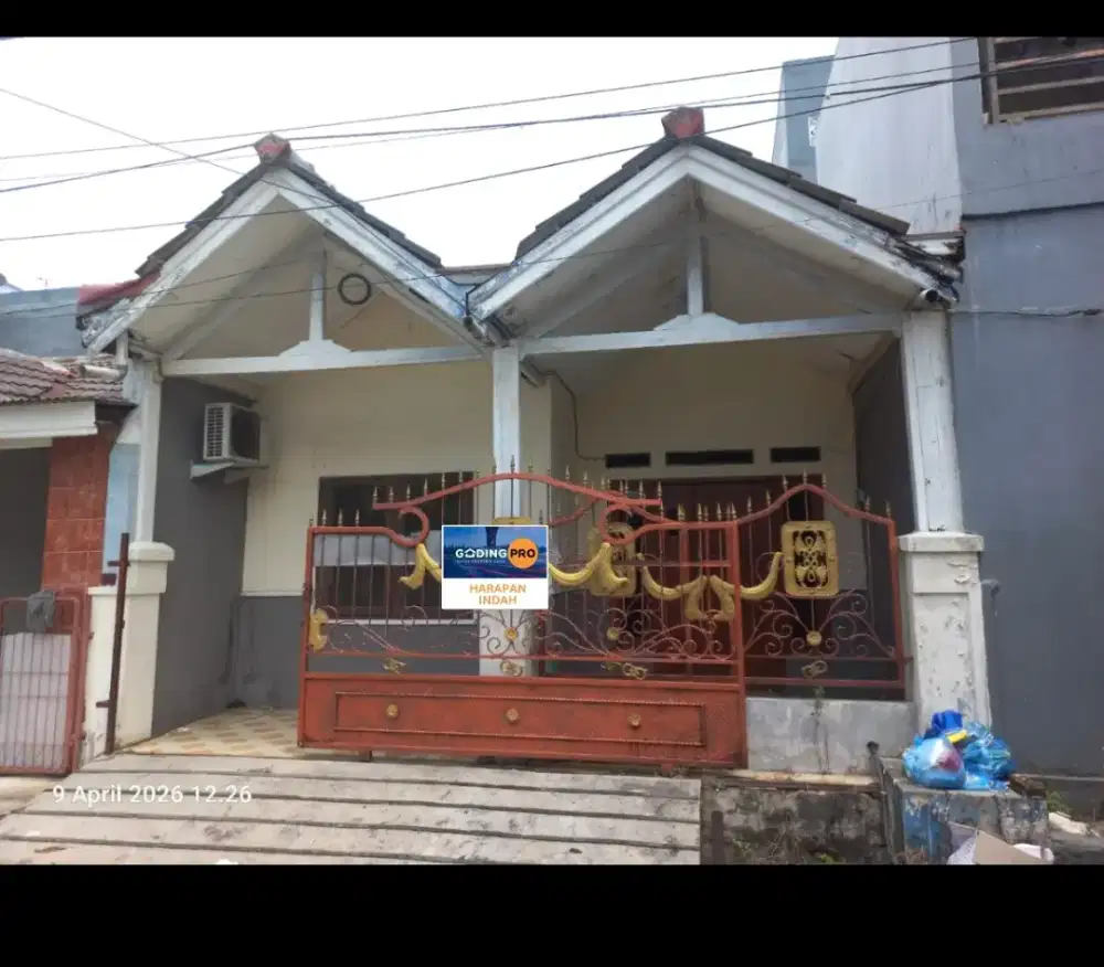 Dikontrakkan rumah bebas banjir di taman harapan baru bekasi