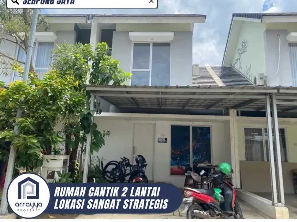 RUMAH CANTIK MINIMALIS LOKASI STRATEGIS DI SERPONG JAYA (HR41)