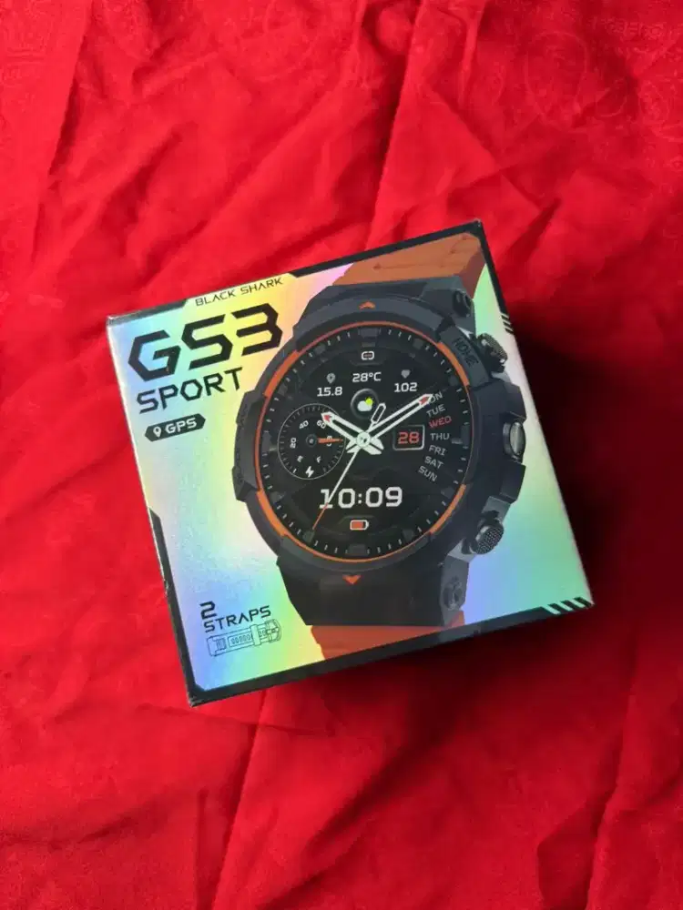 Black Shark GS3 Sport Gps Smartwatch New