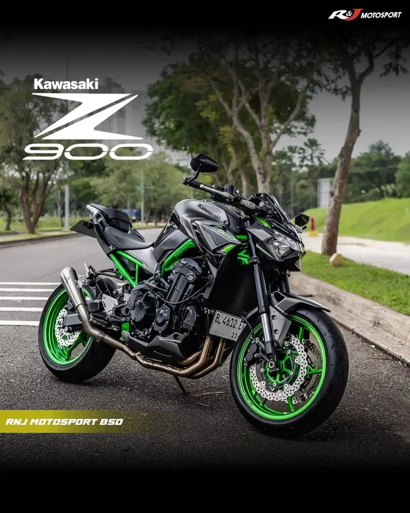 (Full Paper) Kawasaki Z900 Nik 2023 KM 2.000an Knalpot Arrow FS