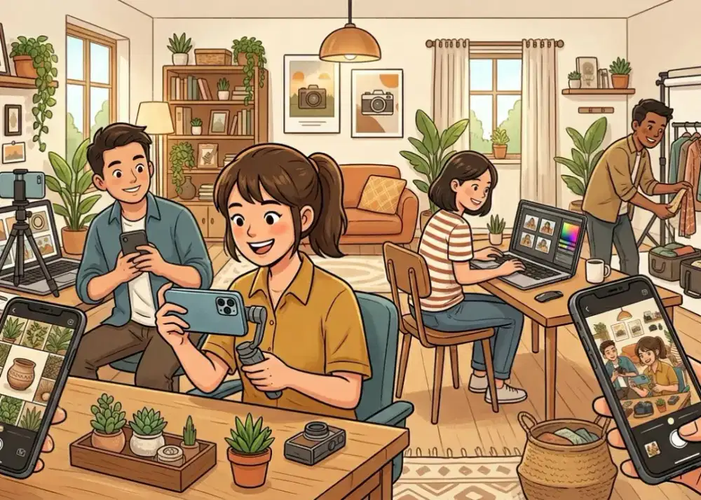 PART TIME – ADMIN FOTO & CONTENT ONLINE SHOP (UMKM FASHION)