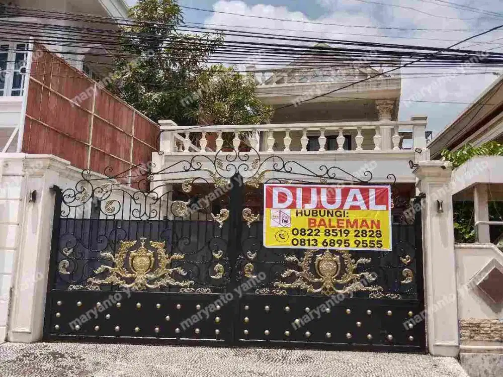 DIJUAL MELALUI LELANG RUMAH MEWAH 2 LANTAI DI JLN. KS TUBUN KEC. IT 1 PALEMBANG