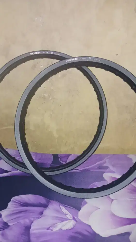 VELG ROSSI RING 17 HITAM DOFF