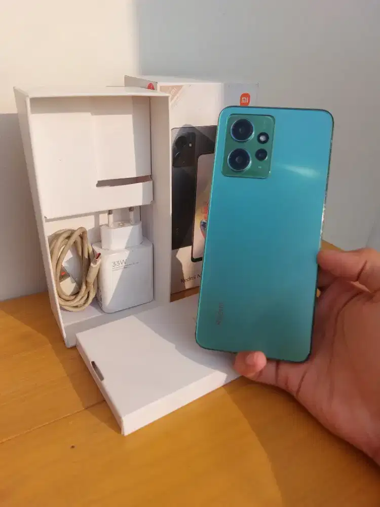 Redmi note 12 8/128 lengkap normal semua