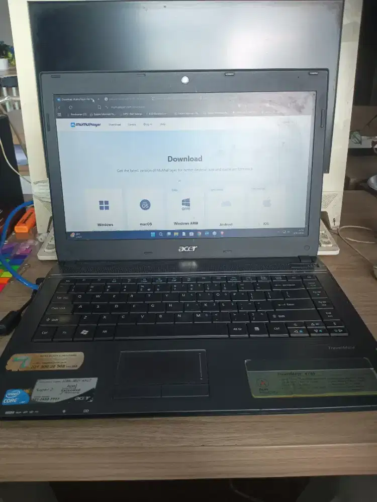 Jual Laptop Acer TravelMate 4740