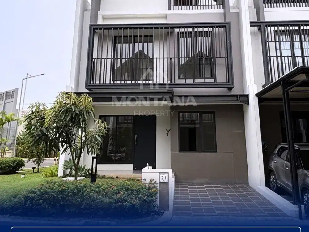 Dijual Rumah Siap Huni di Leonora 3 Lantai Posisi Hook