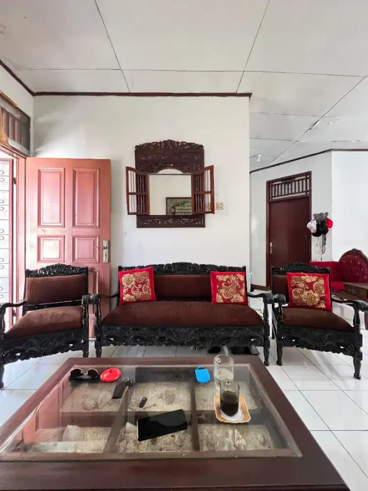 Kursi ukir kayu jati