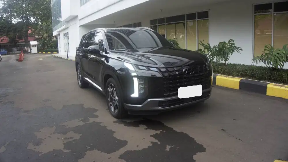 Palisade Signature 2.2 Diesel Panoramic AT Facelift 2024 Black on Red