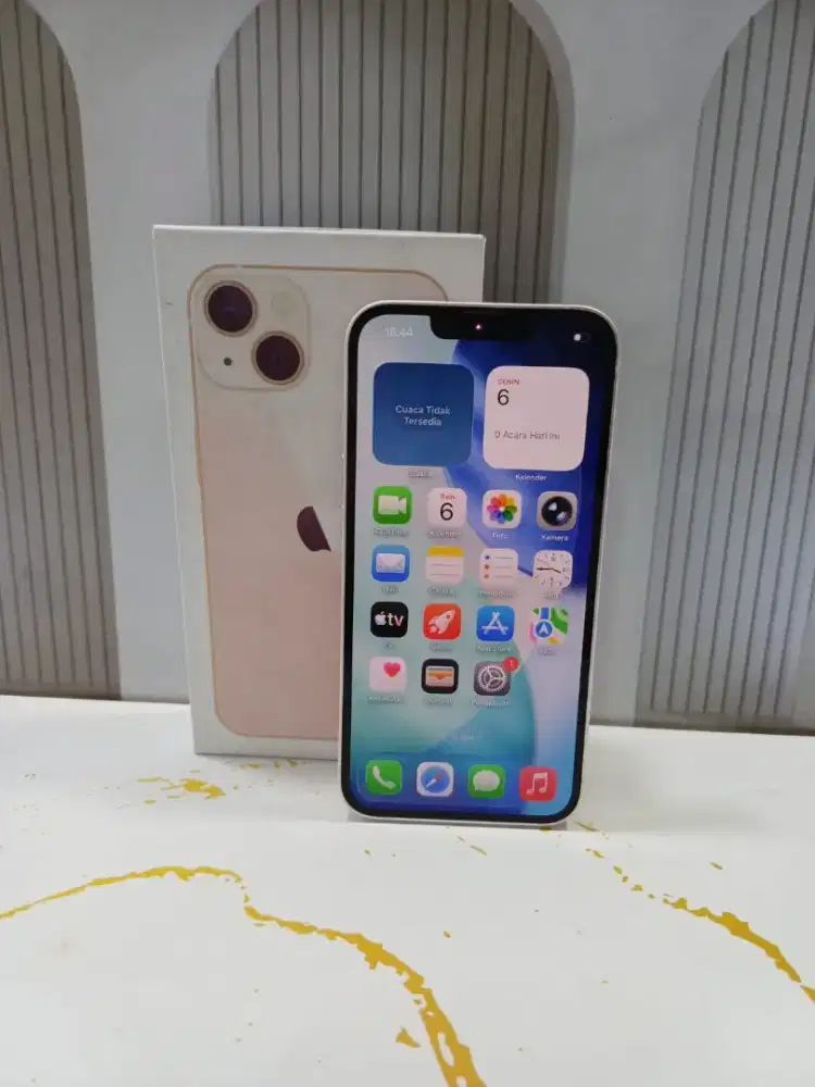 Iphone 13 128 inter All op Bh 80% orian awet no minus