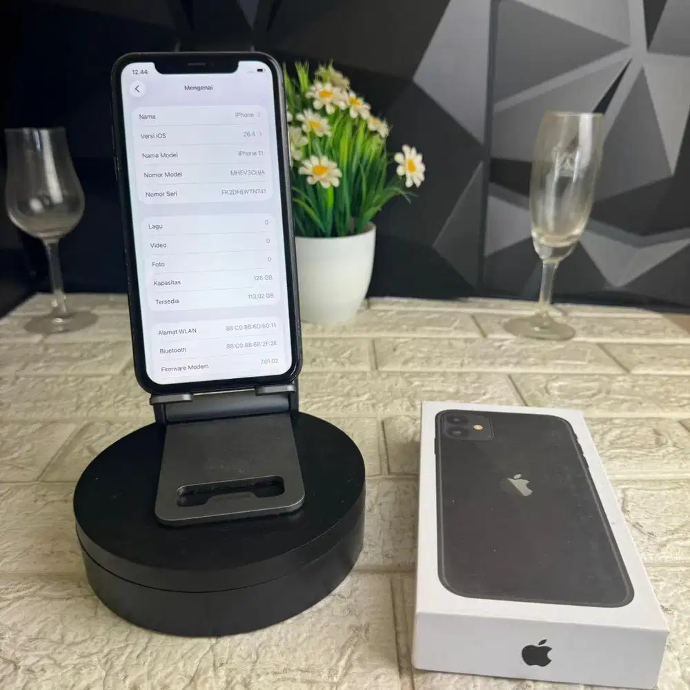 Iphone 11 128gb Ex inter all operator Bisa COD dan TT