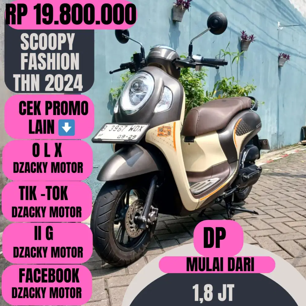 SCOOPY FASHION THN 2024