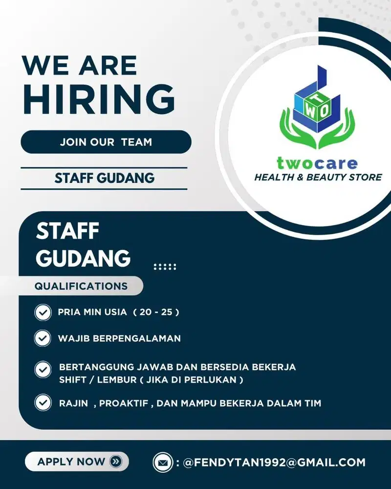 Staff Packing / Gudang
