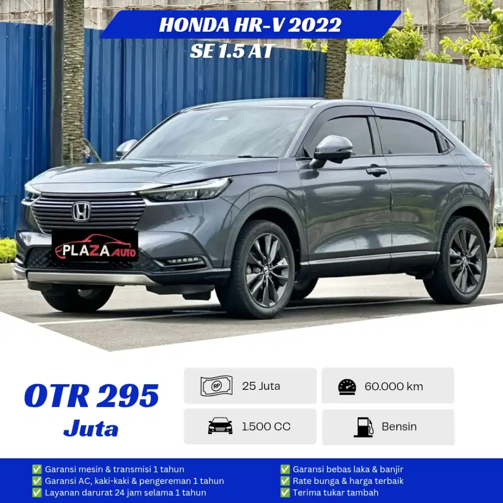Honda HR-V 2022
SE 1.5 Automatic