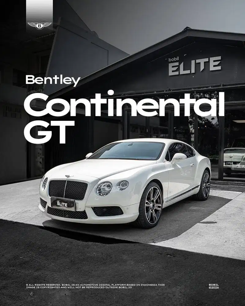 NIK 2013 Bentley Continental GT 4.0 V8 Glacier White