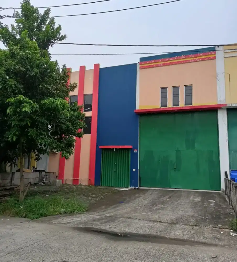 Disewakan Gudang Bizhub Serpong Siap Operasional LT 504 m2