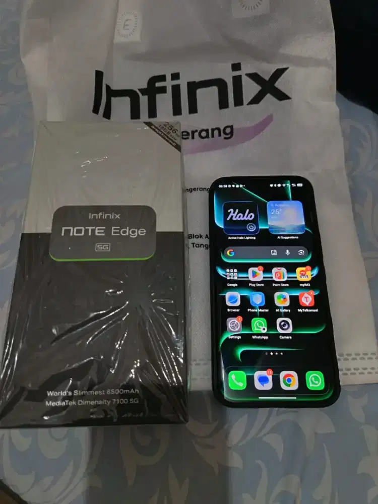 Infinix note edge 5G