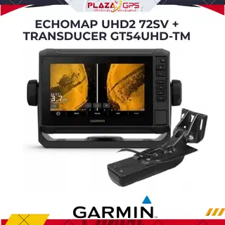 Garmin ECHOMAP UHD2 72sv Paket Transducer GT54UHD-TM Layar Sentuh 7