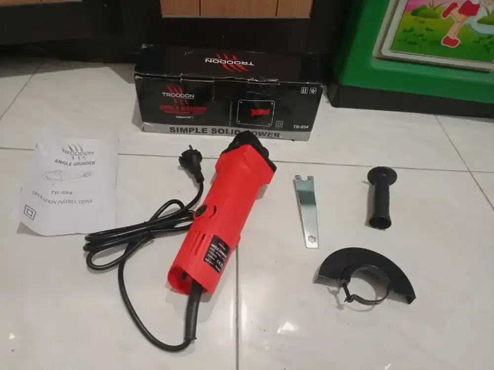 mesin gerinda tangan merk troodon mantap ok ok siap pakai ok
‎