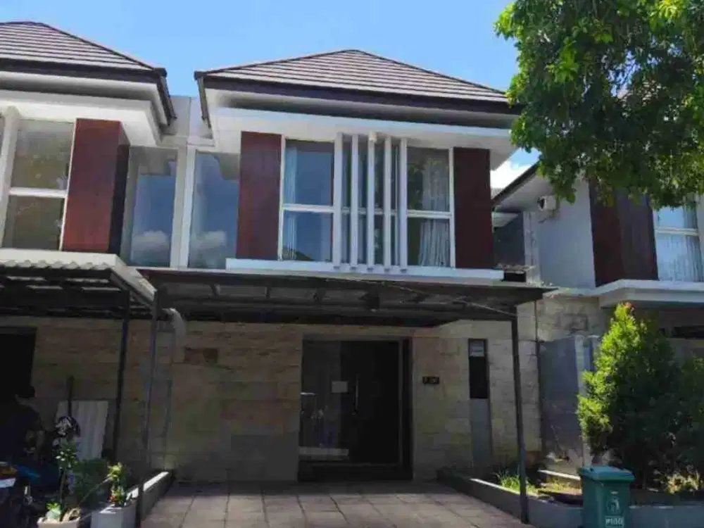 GRAHA NATURA 2 Lantai ‼️Rumah Siap Huni Row 3,5 Mobil dekat Pakuwon Mall Surabaya Barat