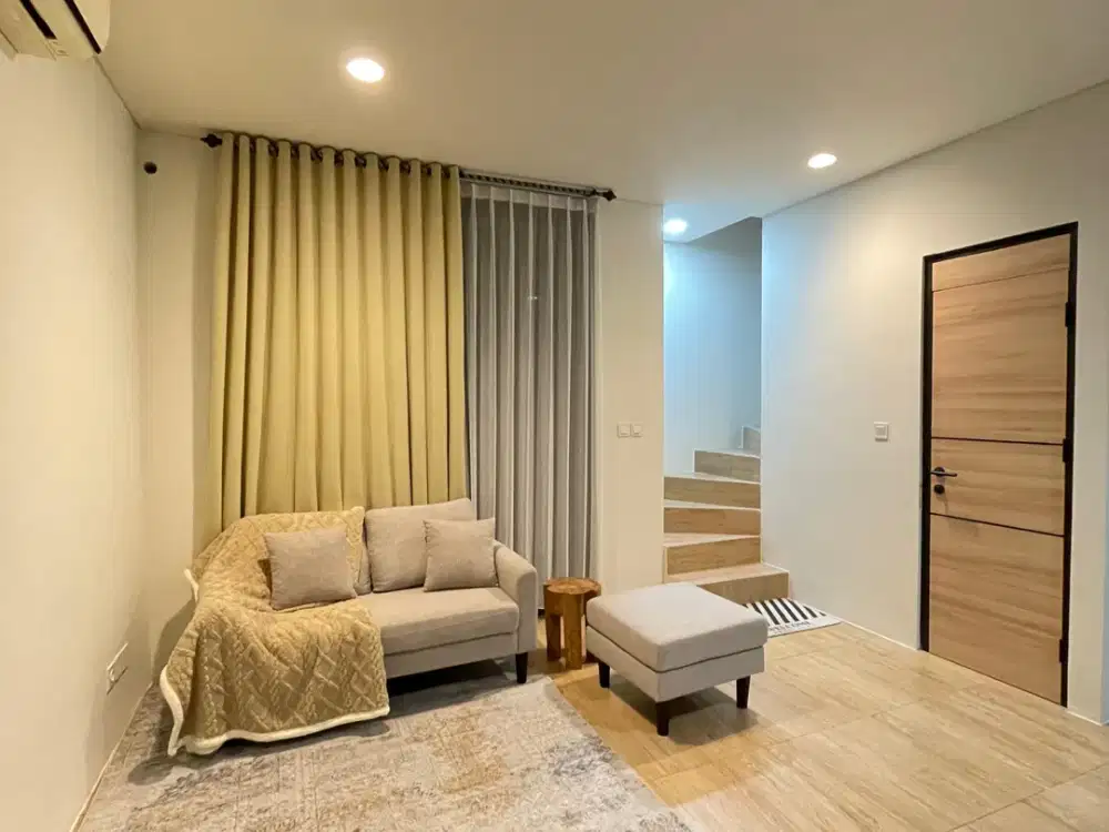 Rumah Asri Minimalis Siap Huni Full Furnish