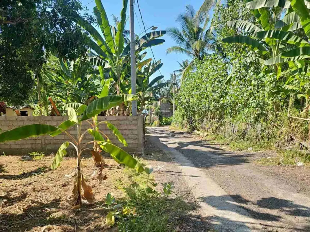 Jual murah dekat pantai dan cocok buat villa