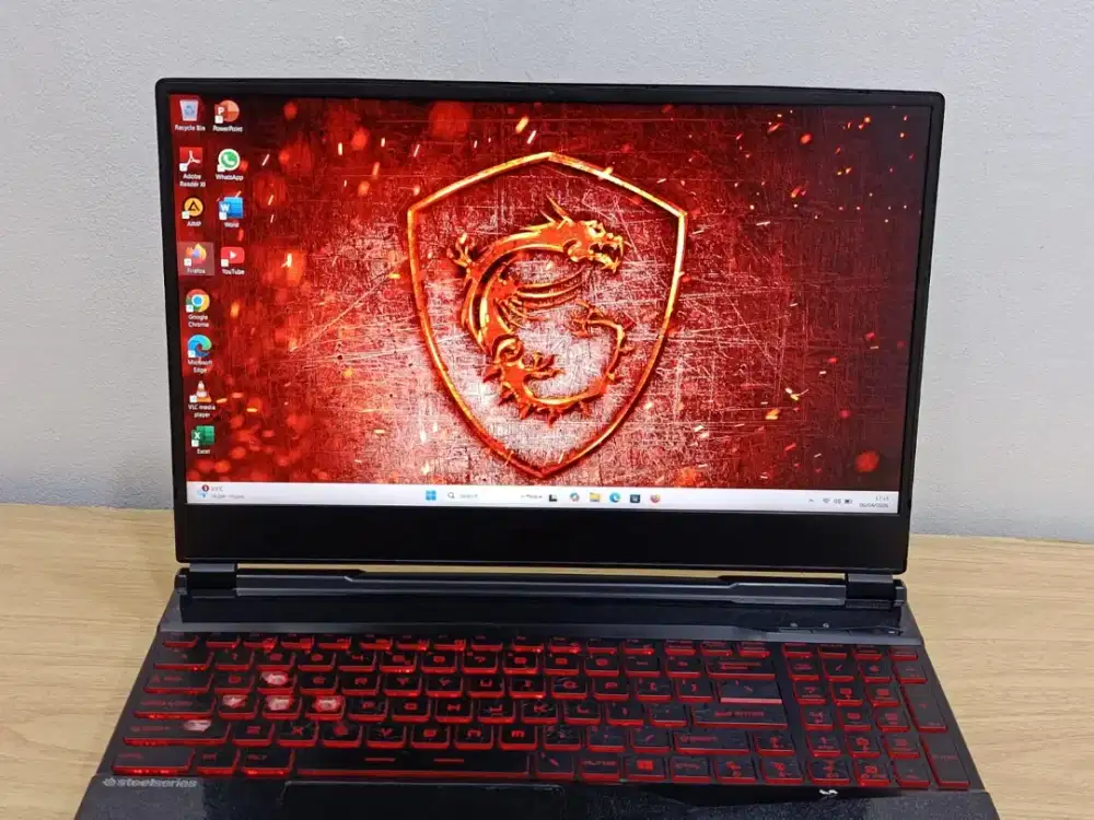 Laptop MSI GL65 9SC Prosesor Intel Core i7-9750H RAM 8GB SSD 512GB