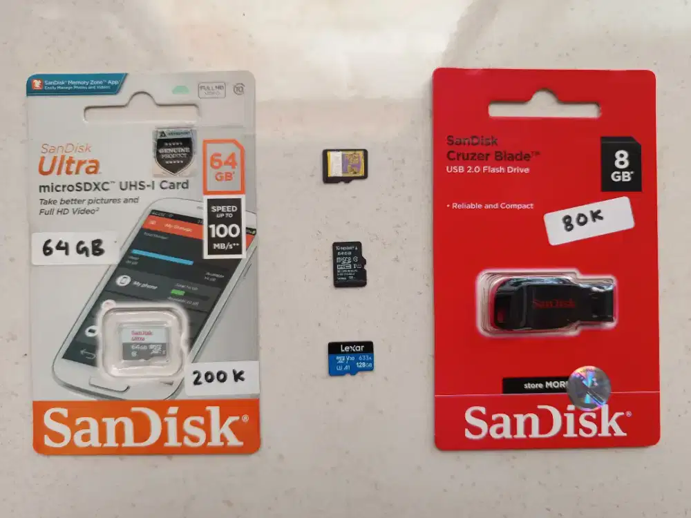 Kartu memori SD card micro SD flashdisk