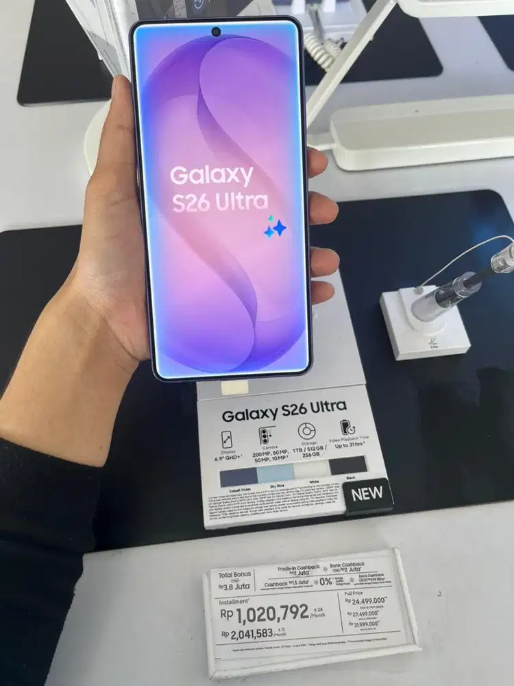 Upgrade Handphone Bayar Setengah Harga untuk seri S26